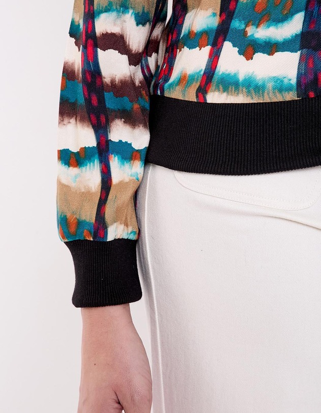Fluid sweatshirt-style top femme La Fianc&eacute;e
