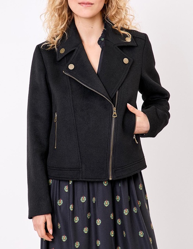 Short woolen jacket femme La Fianc&eacute;e
