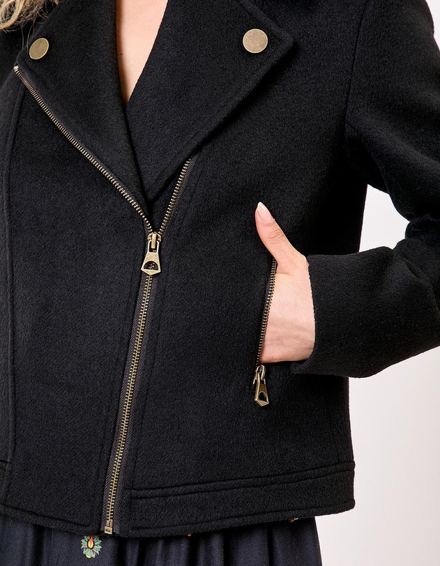 Short woolen jacket femme La Fianc&eacute;e
