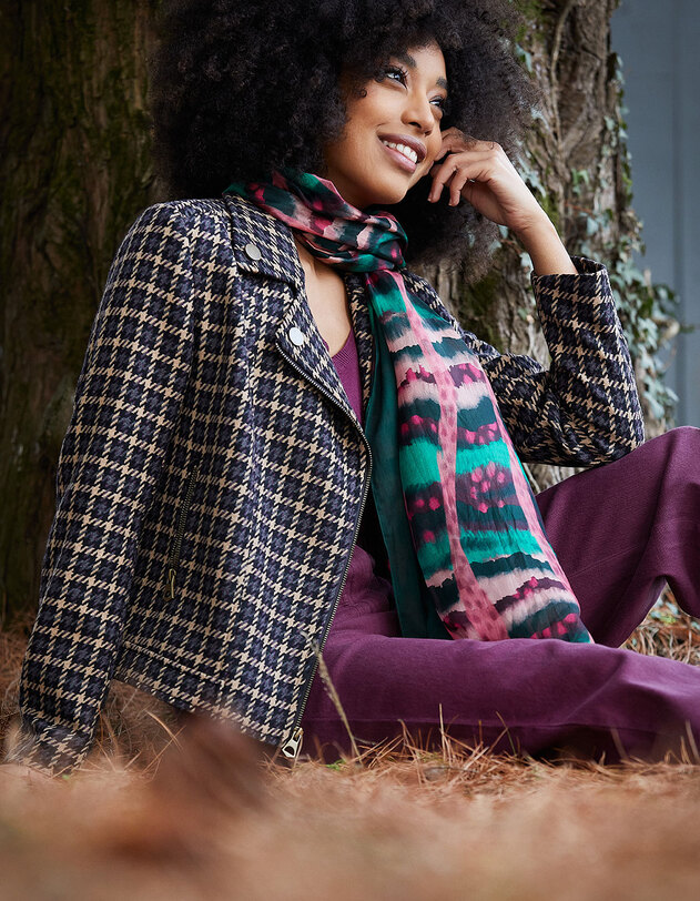 Short woolen jacket femme La Fianc&eacute;e