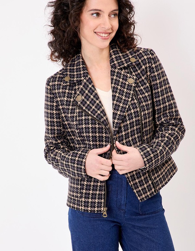 Short woolen jacket femme La Fianc&eacute;e