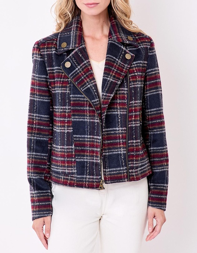 Short woolen jacket femme La Fianc&eacute;e