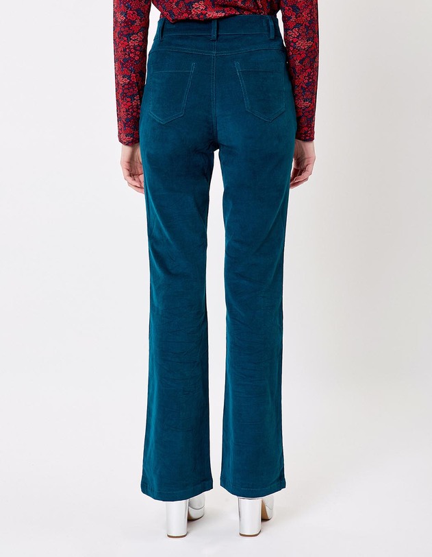 Corduroy flared pants femme Princesse Nomade