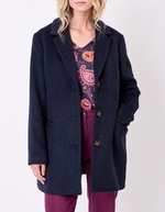 Straight woolen coat femme La Fiancée