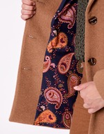 Straight woolen coat femme La Fiancée