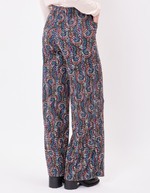 Wide soft knit pants femme La Fiancée