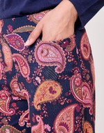 Wide soft knit pants femme La Fiancée