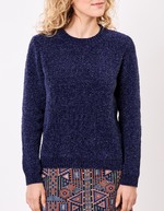 Fluffy knit sweater femme La Fianc&eacute;e