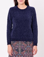 Fluffy knit sweater femme La Fianc&eacute;e
