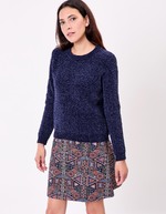 Fluffy knit sweater femme La Fianc&eacute;e