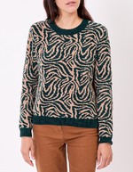 Fluffy knit sweater femme La Fianc&eacute;e