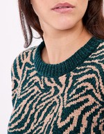 Fluffy knit sweater femme La Fianc&eacute;e