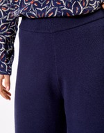 Wide knit pants femme La Fiancée