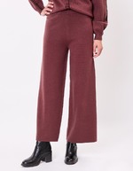 Wide knit pants femme La Fiancée
