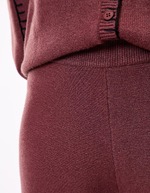 Wide knit pants femme La Fiancée