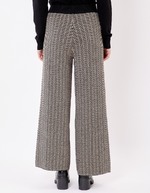 Wide knit pants femme La Fiancée