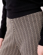 Wide knit pants femme La Fiancée