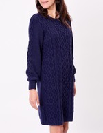 Fancy knit sweater dress femme La Fiancée