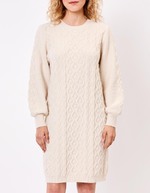 Fancy knit sweater dress femme La Fiancée