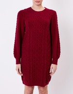 Fancy knit sweater dress femme La Fiancée