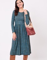 Knit midi dress femme La Fiancée