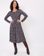 Knit midi dress femme La Fiancée