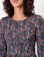 Knit midi dress femme La Fiancée