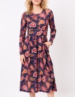 Knit midi dress femme La Fiancée