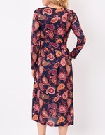 Knit midi dress femme La Fiancée