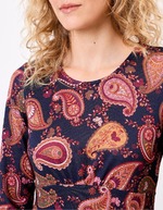 Knit midi dress femme La Fiancée