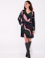 Flared fluid dress femme La Fianc&eacute;e