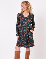 Flared fluid dress femme La Fianc&eacute;e