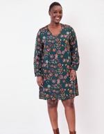 Flared fluid dress femme La Fianc&eacute;e