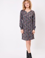 Fluid knit dress femme La Fiancée