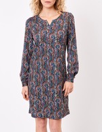Fluid knit dress femme La Fiancée