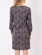 Fluid knit dress femme La Fiancée