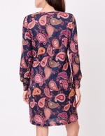Fluid knit dress femme La Fiancée