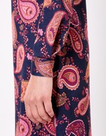 Fluid knit dress femme La Fiancée
