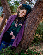 Fluid ruffled blouse femme La Fiancée