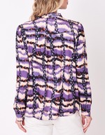 Fluid ruffled blouse femme La Fianc&eacute;e