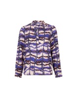 Fluid ruffled blouse femme La Fianc&eacute;e