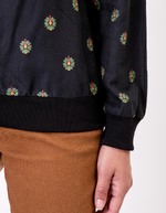 Fluid sweatshirt-style top femme La Fiancée