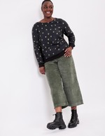 Fluid sweatshirt-style top femme La Fiancée
