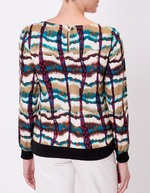 Fluid sweatshirt-style top femme La Fiancée