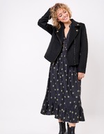 Short woolen jacket femme La Fiancée