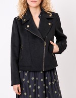 Short woolen jacket femme La Fiancée