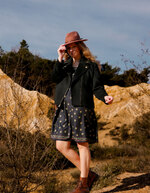Short woolen jacket femme La Fiancée