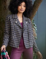Short woolen jacket femme La Fiancée