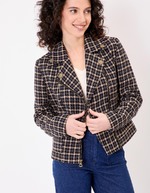Short woolen jacket femme La Fiancée