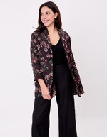 Fluid satin kimono jacket femme La Fianc&eacute;e